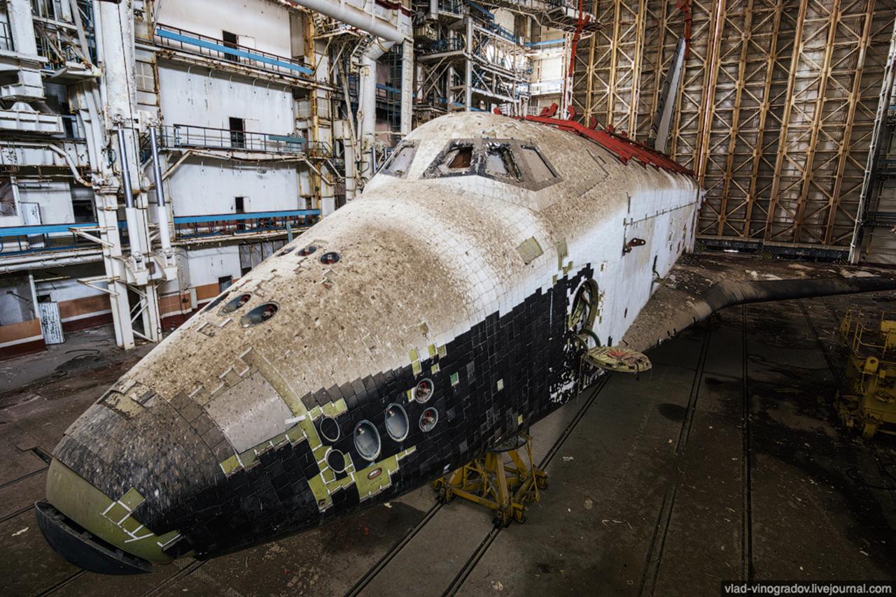 Abandoned Russian Space Shuttle