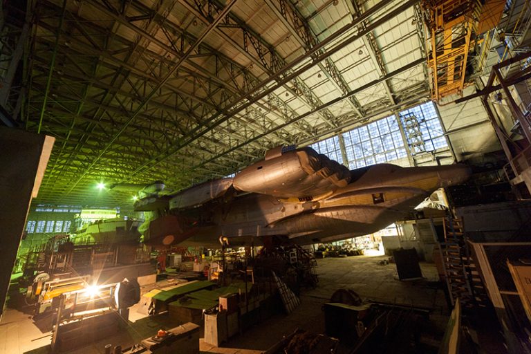 Flying ship “Rescuer” Project 903