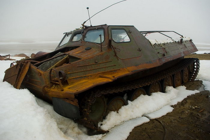 Abandoned Soviet Equipment on the Archipelago of Franz Josef Land