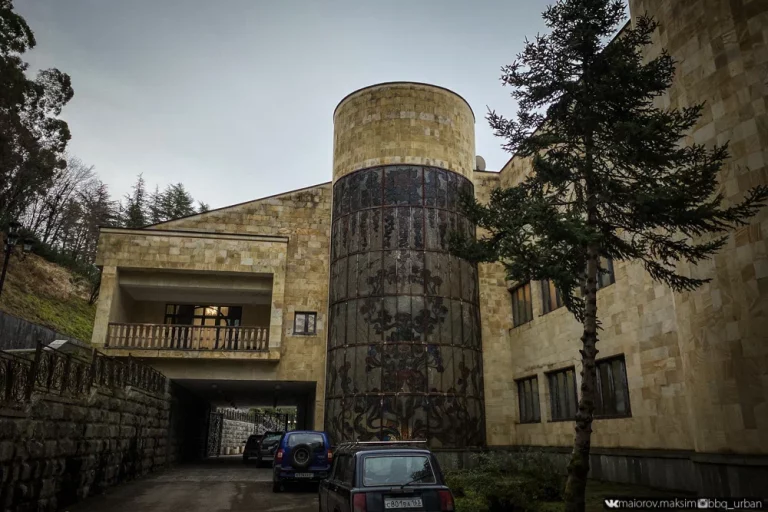 Abandoned villa Gorbachev on the Black Sea.